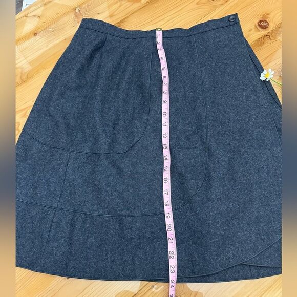 Harvé Bénard By Bénard Holtzman Will Wrap Skirt Size 14 - Picture 5 of 6